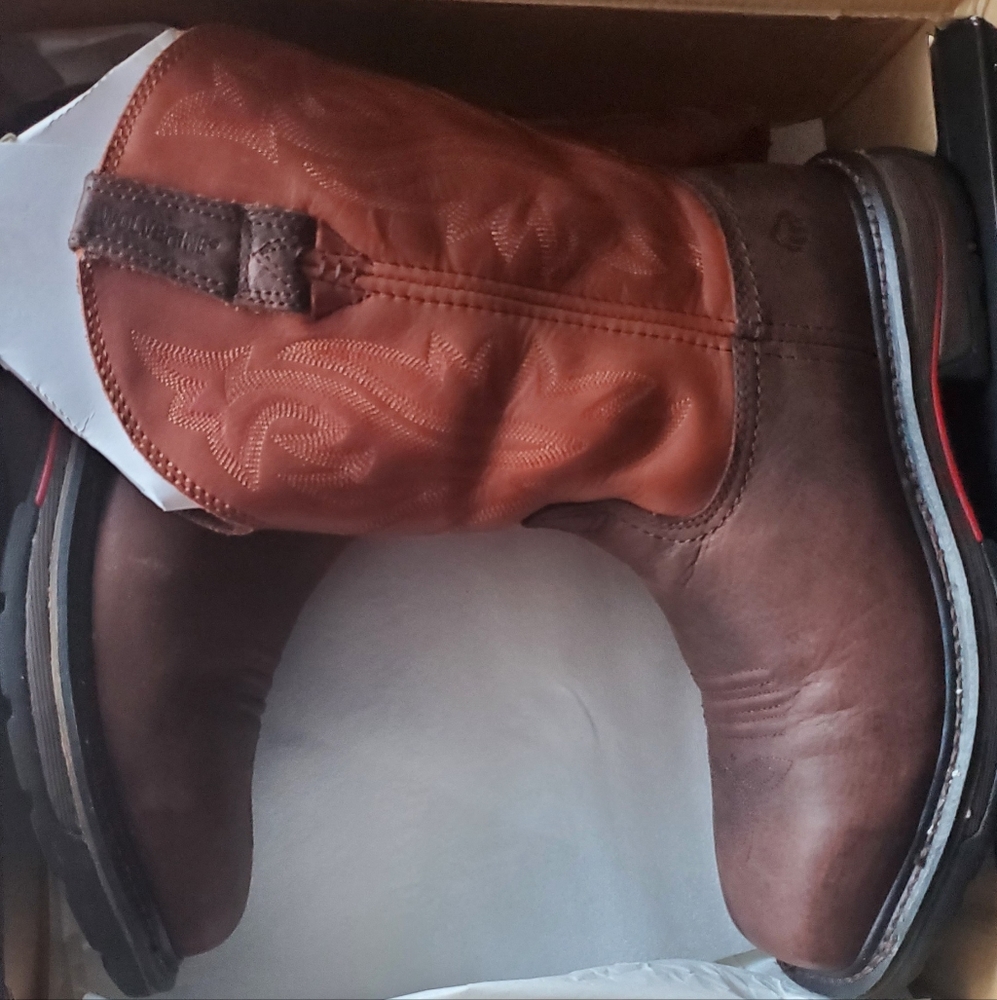 Wolverine steel toe boots